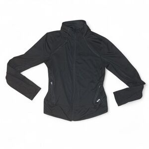 Champion Duodry Black Athletic Active Gym Zip Up Sweatshirt